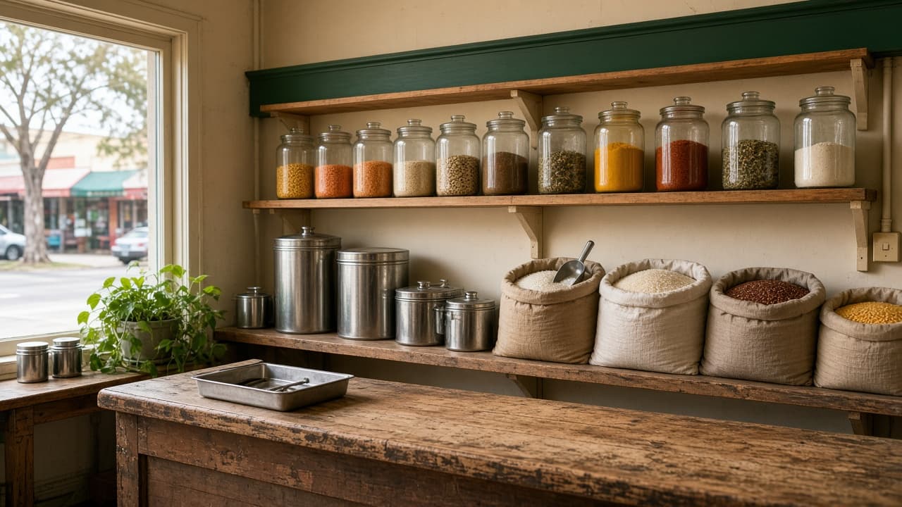 The counter