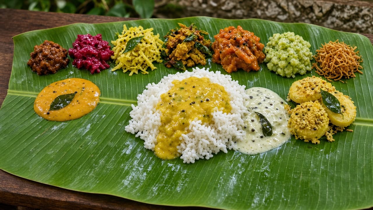 Kerala Onam sadya